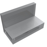 Панель 1x2x1 - Trans-Brown (Old Trans-Black)