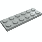 Плейт 2x6 - Light Gray