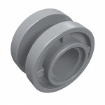 Диск 11x8 - Light Bluish Gray