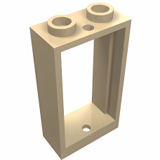 Віконна рама 1x2x3 - Tan