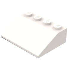 Слоуп 3x4 (33 градуси) - White