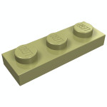 Плейт 1x3 - Olive Green