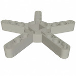 Ліфтарм ротор на 5 лопастей - Light Bluish Gray
