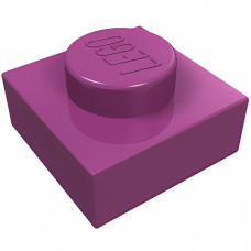 Плейт 1x1 - Magenta