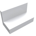 Панель 1x2x1 - White
