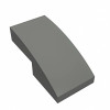 Слоуп закруглений 1x2x2/3 - Dark Bluish Gray