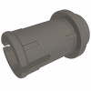 Пін на 1/2 - Dark Bluish Gray