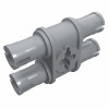 Подвійний пін з отвором під вісь - Light Bluish Gray