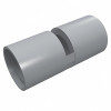 Конектор під пін на 2 з розрізом - Light Bluish Gray