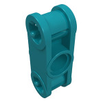 Конектор 3L під пін по центру + вісь - Dark Turquoise