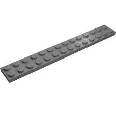 Плейт 2x14 - Dark Bluish Gray