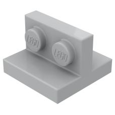 Плейт т-подібний 2x2/1x2 - Light Bluish Gray