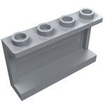 Панель 1x4x2 - Light Bluish Gray