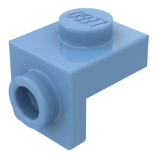 Плейт г-подібний 1x1x1x1 (вниз) - Medium Blue